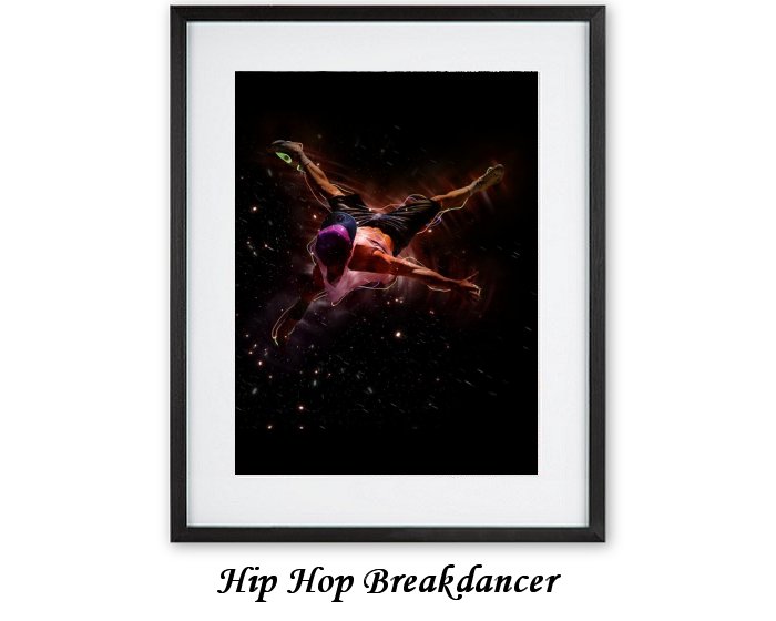 Hip Hop Breakdancer